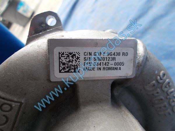 Turbodúchadlo FORD FOCUS Mk3 RS 4x4 2.3 EcoBoost 350k 